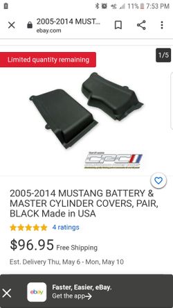 mustang engine covers