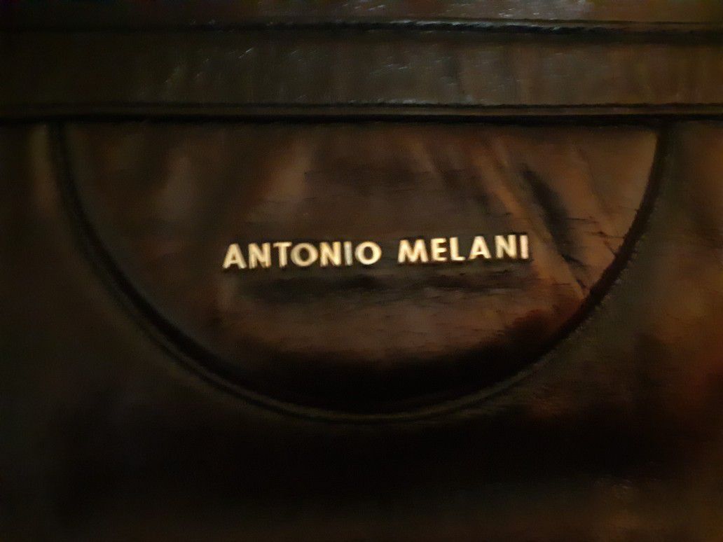 Antonio Melani Black Leather Bag