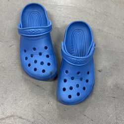 Blue Crocs Size 7 Womens