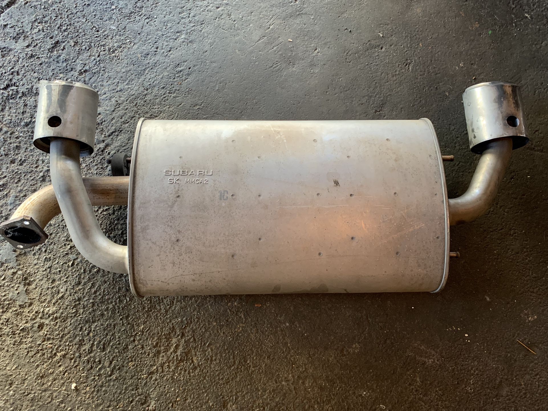 Subaru BRZ Exhaust Muffler SK Mmca2