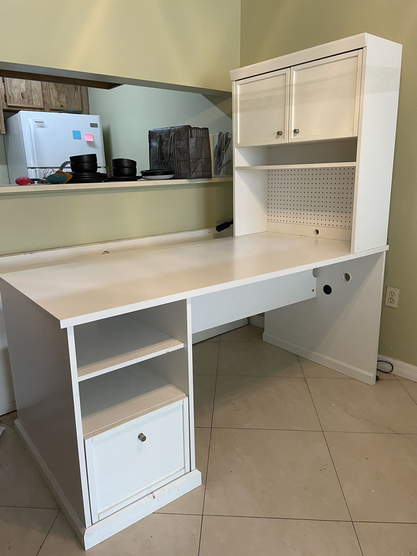 FREE IKEA Desk And Bookcase