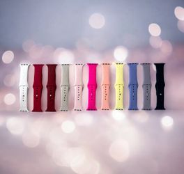 Chloe Apple Watch Silicone Bands 