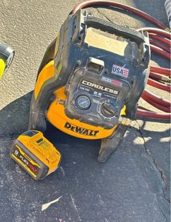 Dewalt battery compressor