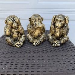 See No Evil Monkeys Set