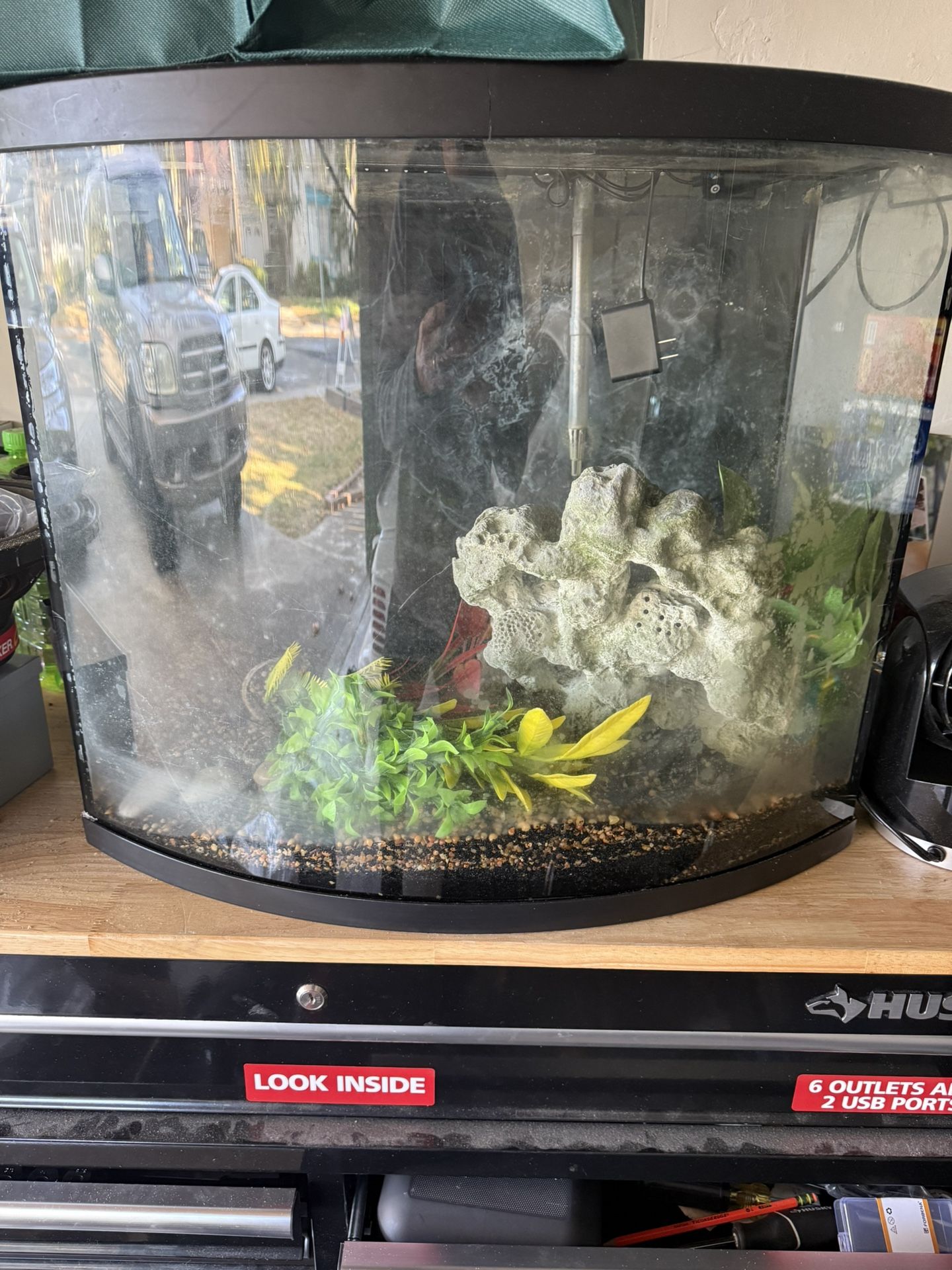 36 Gallon Bow front Aquarium