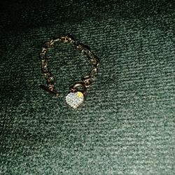 Women's Bracelet With A Heart Costume Jewelry