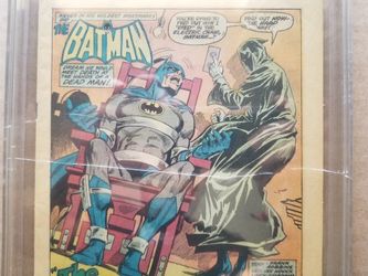 Comic book batman 252