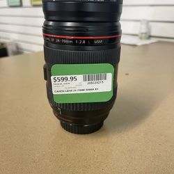 Canon Lens 24-700MM 1:2.8 L USM