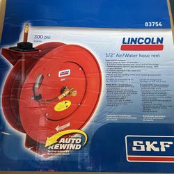 Lincoln 1/2 Air/water Hose Reel
