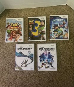 Wii games Disney bundle