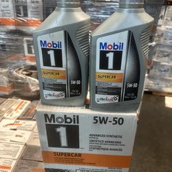 Mobil 1 5W50 Super Car 6 Quarts