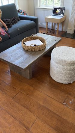 Restoration hardware coffee table $200 or best offer