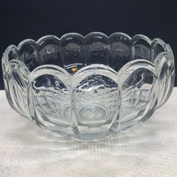 Crystal Glass Punch Bowl