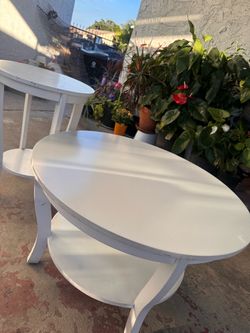 Coffee table and side table