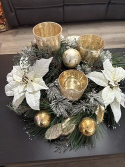 Holiday/ Christmas Centerpiece. NO HOLD