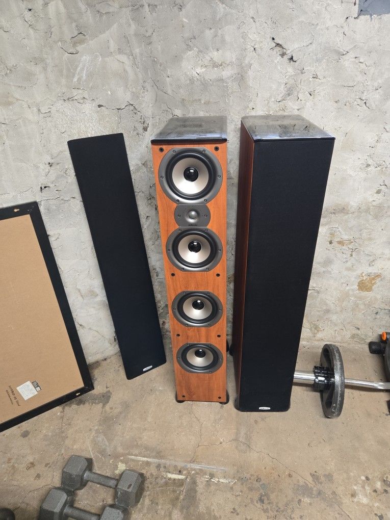 Polk Audio Tsi500 Cherry Speakers