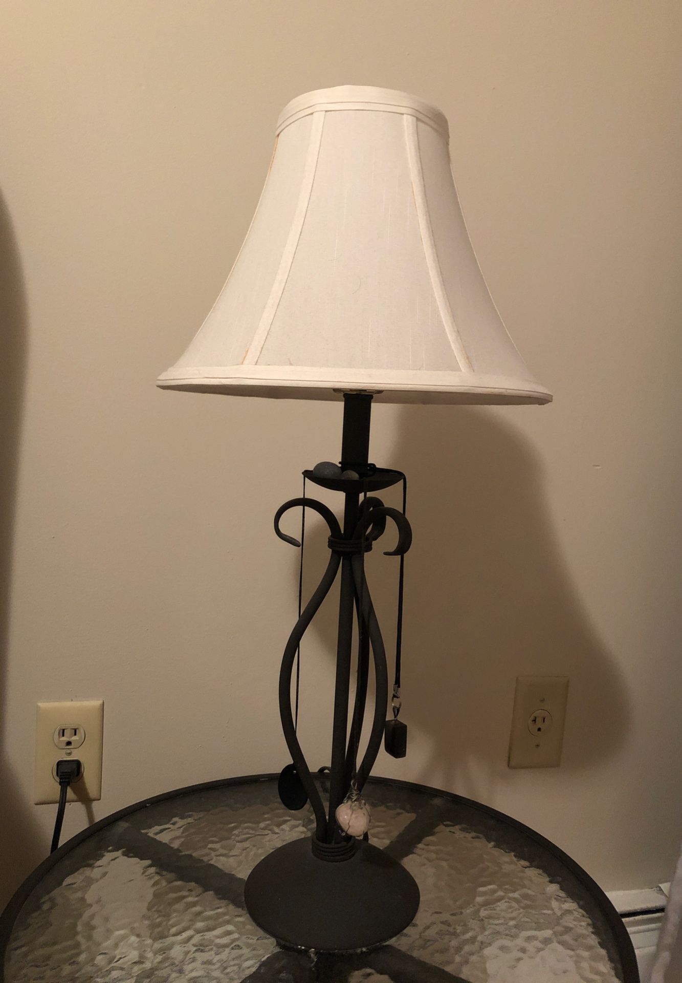 Vintage iron lamp