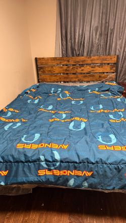 Bed with no mattress