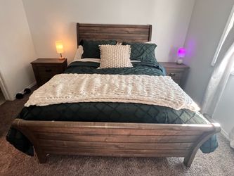 Queen bed frame