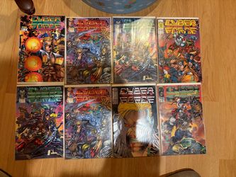 Cyber Force Comics lot