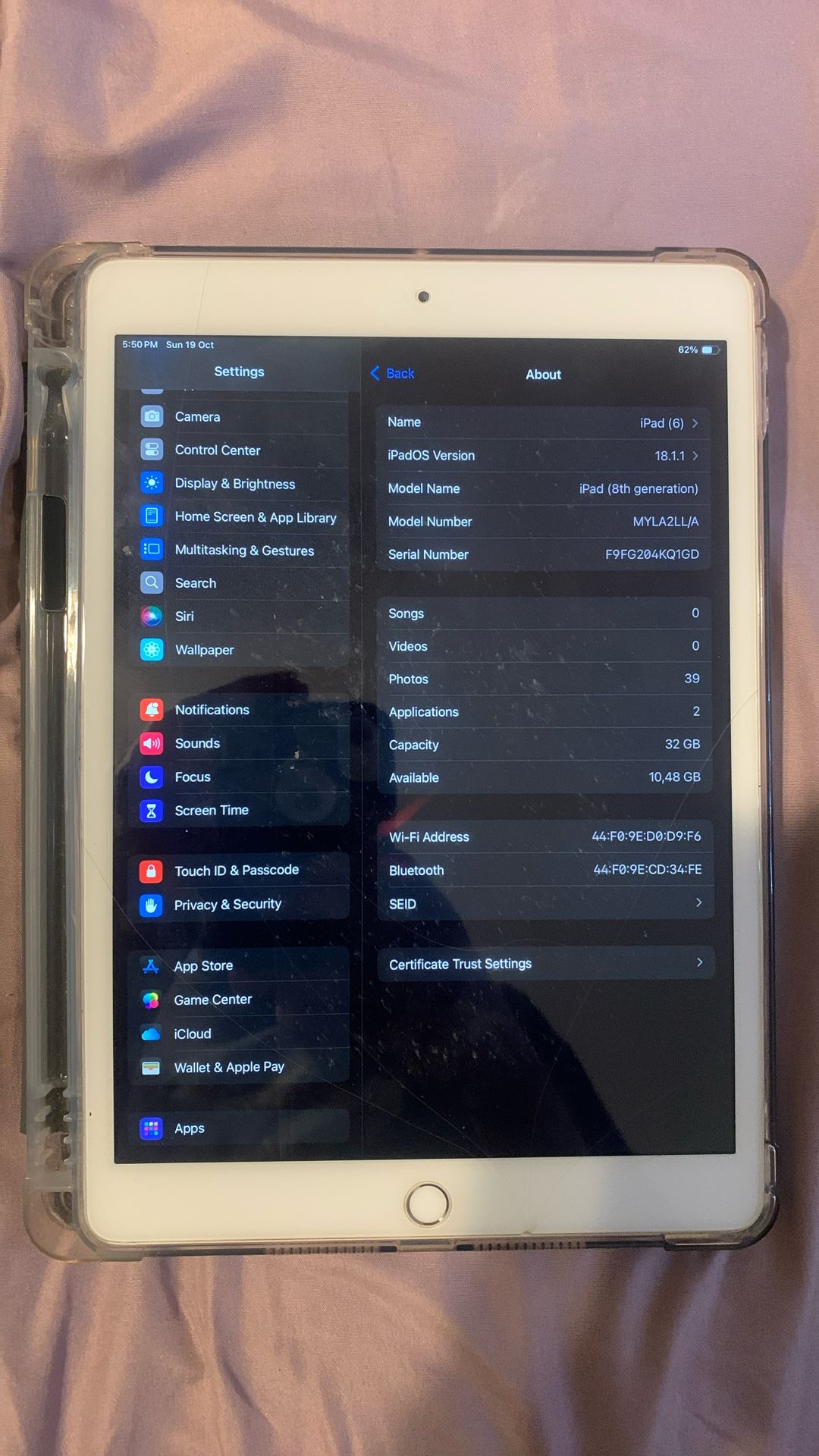 Apple iPad 8th Gen