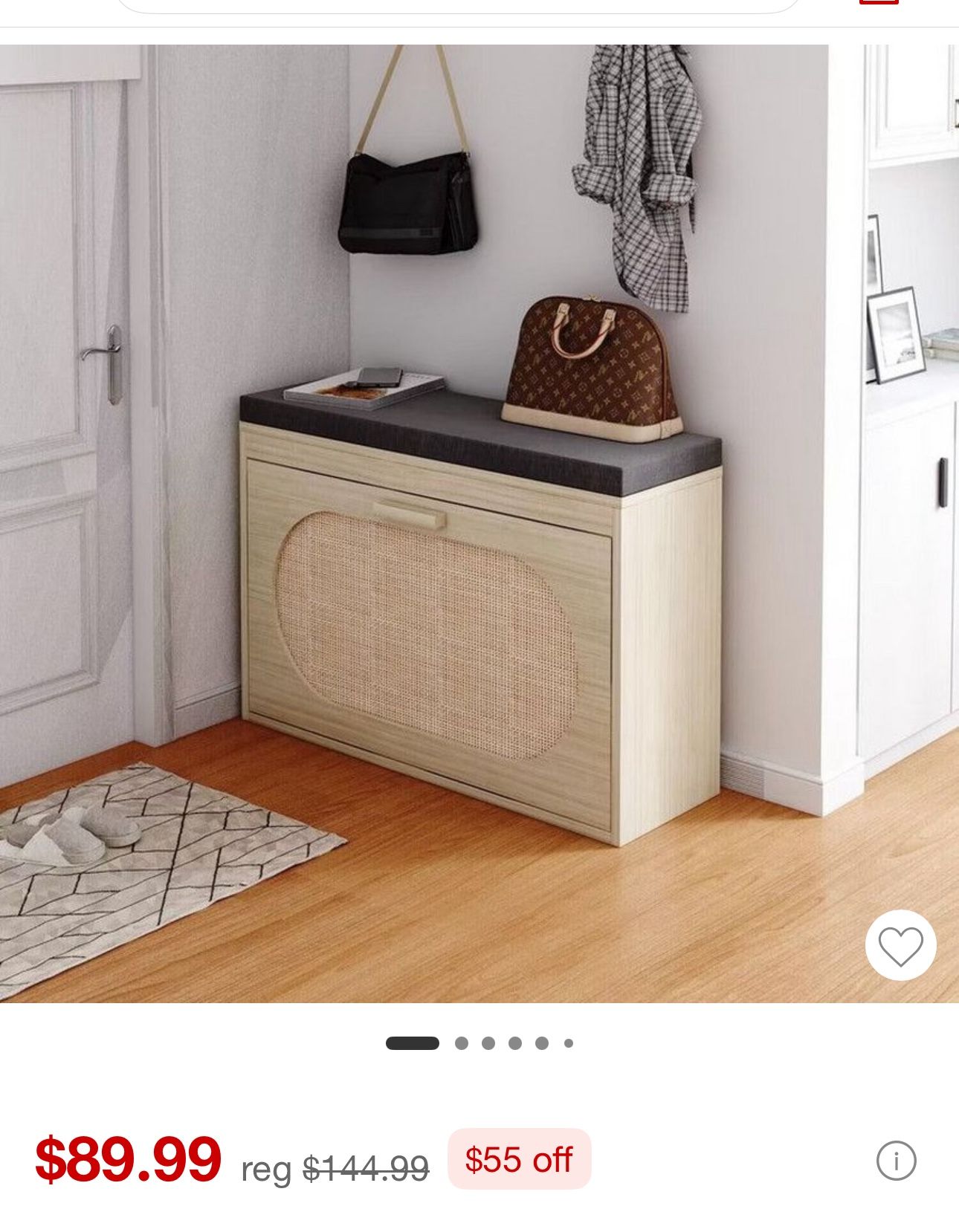 Brand New Shoe Storage Bench