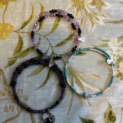 Memory Wire Chocker Necklaces 