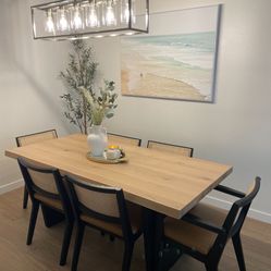 Castlery Dining Table & Chairs 