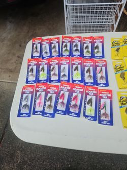 Fishing Rooster Tails And Panther Martins