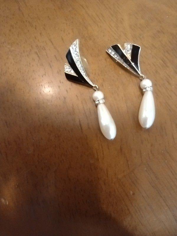 Vintage Earrings. Fifty Years Old. In Immaculate Condition .