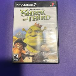Shrek The Third For PlayStation 2 Ps2