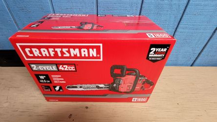 Craftsman S1600 16-in 42cc 2-Cycle Chainsaw -BRAND NEW