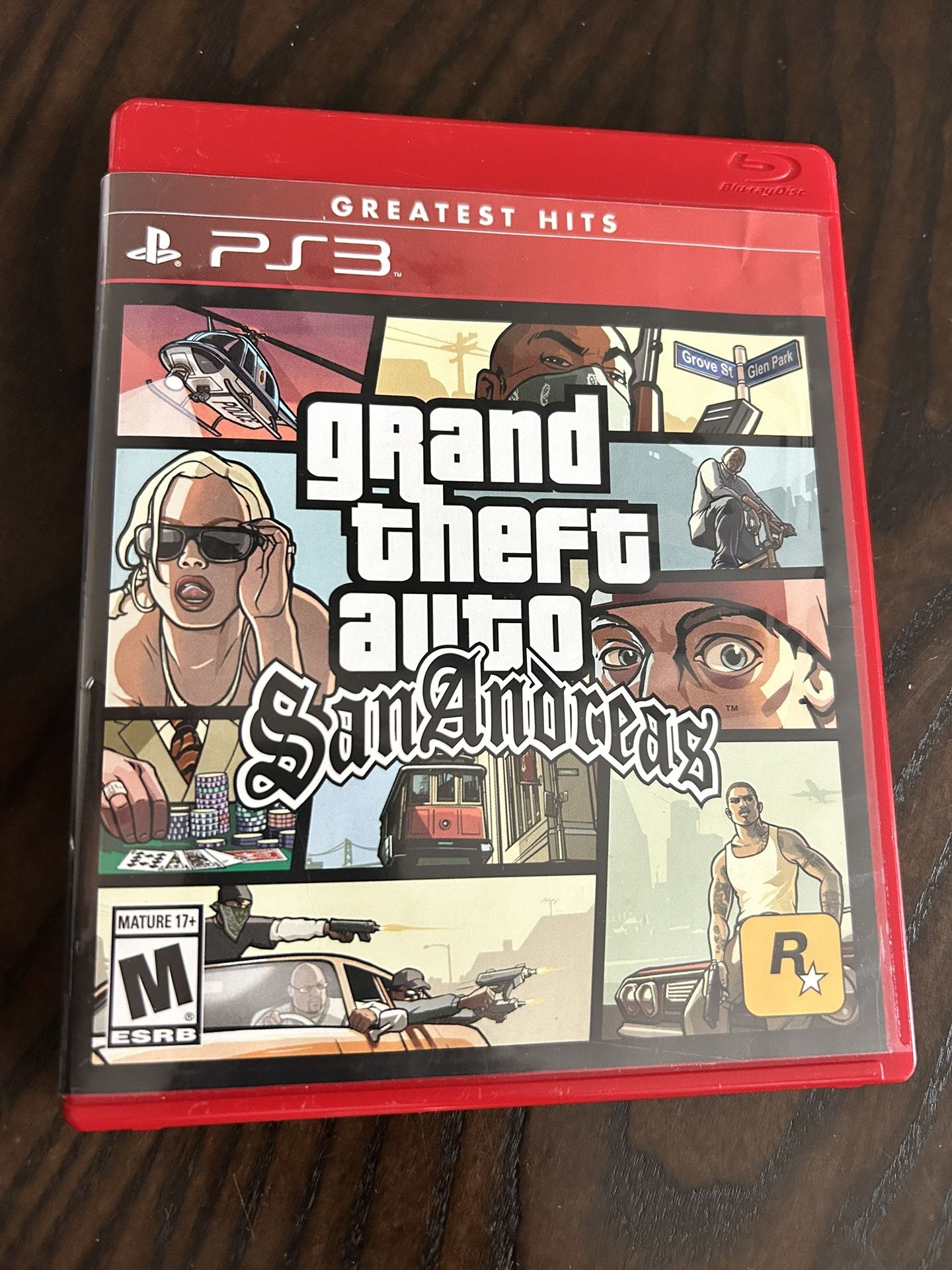 GTA Grand Theft Auto: San Andreas Greatest Hits for the Sony PlayStation 3
