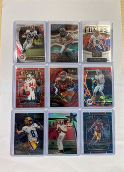 Football Card Lot - Kenny Pickett Drake London RC Lot Justin Fields Draft Picks 9pc