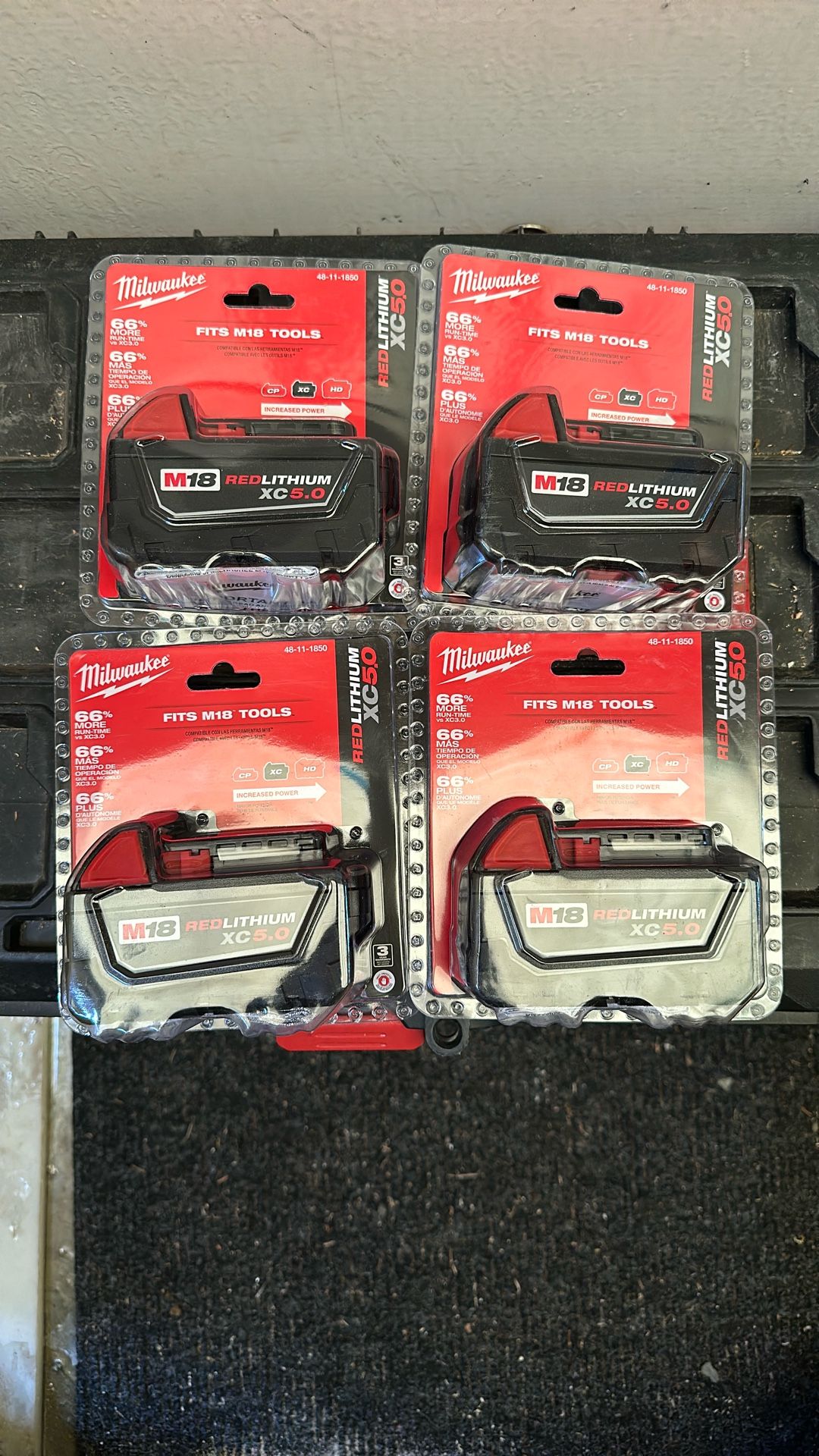 Milwaukee Xc.5.0 Batteries Price For All 4