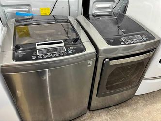 LG Hydro Sheild Washer and Dryer Set