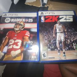 NBA 2k25 And Madden 25 