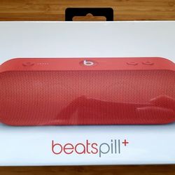 Beats pill+ Special Edition Red Wireless Speaker Brand New In Box
