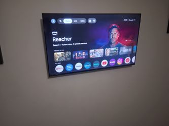 43in TCL Google Smart Tv with wall mount