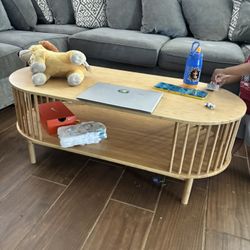 Bamboo Coffee Table 