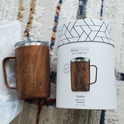 Brumate Toddy 16oz mug walnet