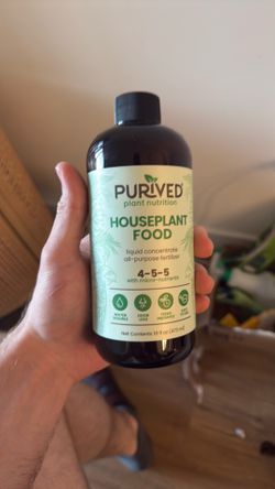 4-5-5 purived plant nutrition houseplant food