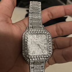 moissanite Cartier Watch