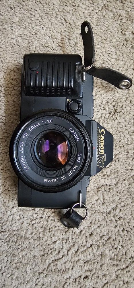 Canon T70 Vintage Camera