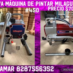 Nueva máquina De Pintar Milagus #450 