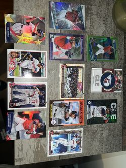 Jose Ramirez Cleveland Guardians Team Logo Patch + Collection Of Player