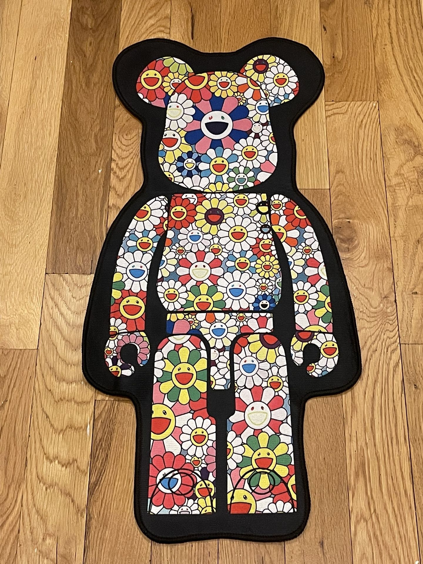 BearBrick Murakami Rug 30 Inches Brand New