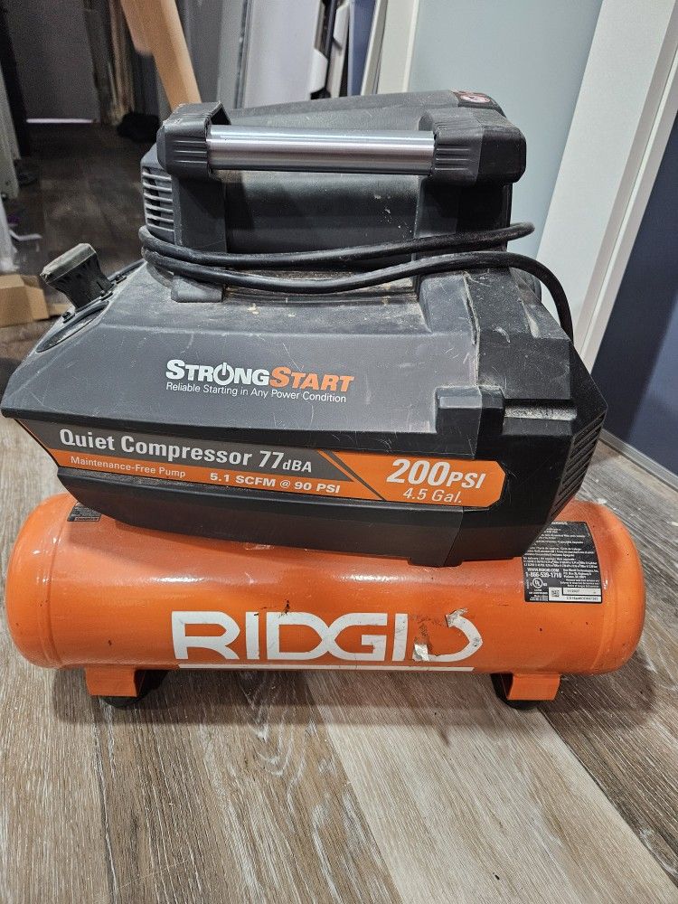 RIDGID Air Compressor 200 PSI