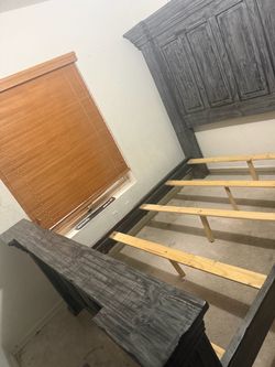 Queen bed frame