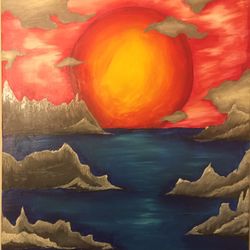 Hand Painted Picture (oil Paint )